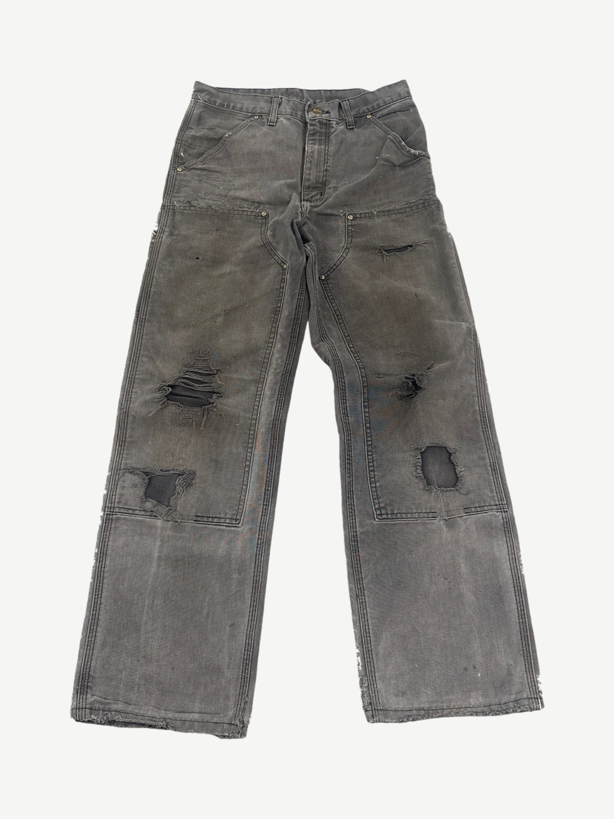 Vintage Gray Carhartt Double Knee Carpenter Pants