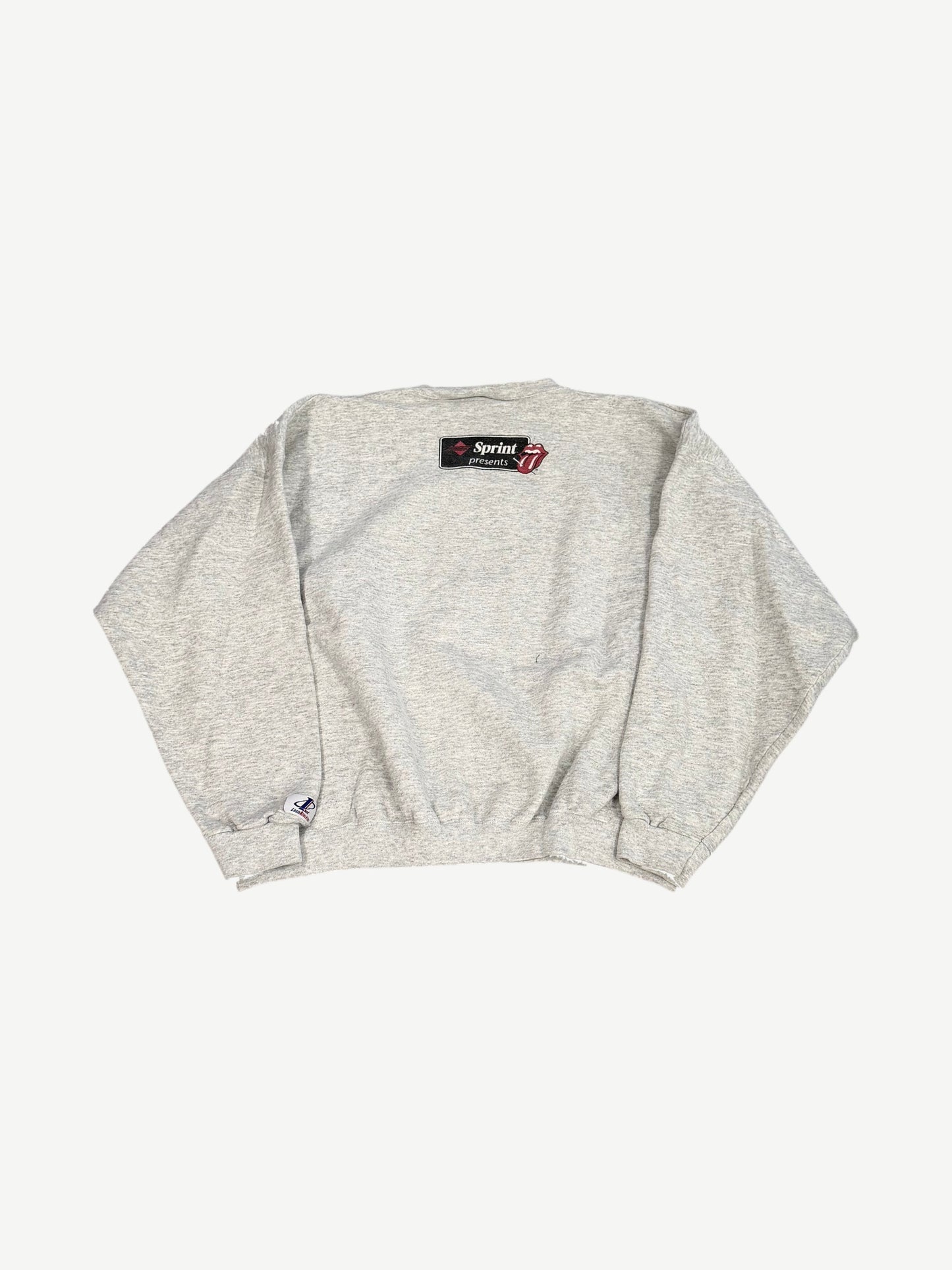 Vintage Gray Rolling Stones World Tour Crewneck