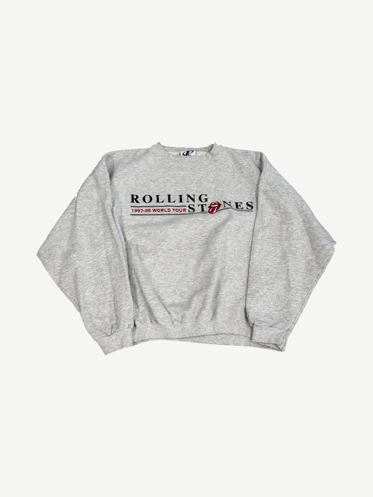 Vintage Gray Rolling Stones World Tour Crewneck