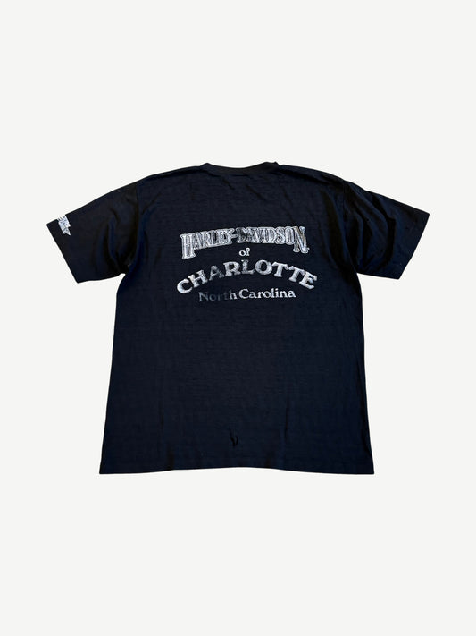 Vintage Harley Davidson Make My Day Revolver Tee