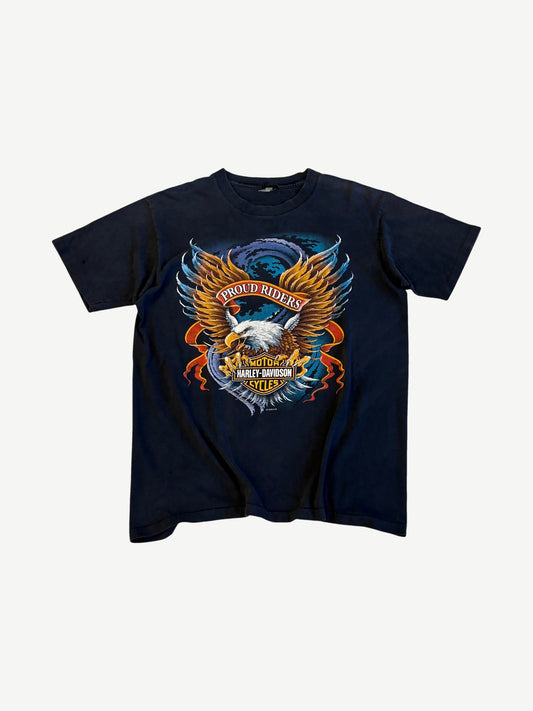 Vintage Harley Davidson Proud Riders Lebanon Tee