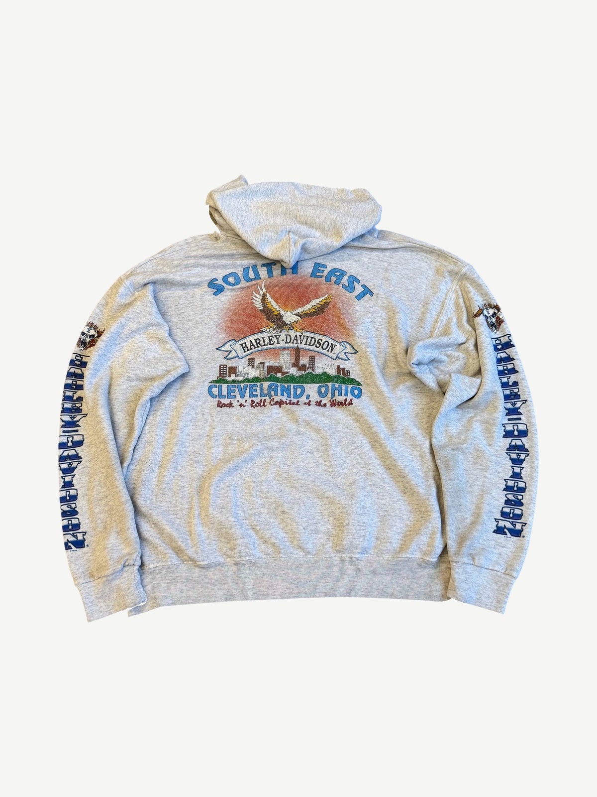 Vintage Harley Davidson Ride to Live Hoodie