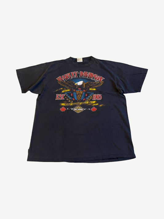 Vintage Harley Davidson The Legend Lives On Banff Tee