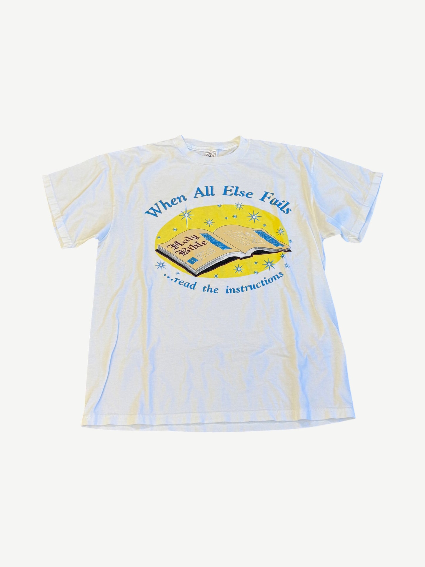 Vintage Holy Bible When All Else Fails Tee