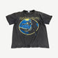 Vintage Iron Maiden Fear of the Dark tour tee in black with Eddie cover art graphic across the front.