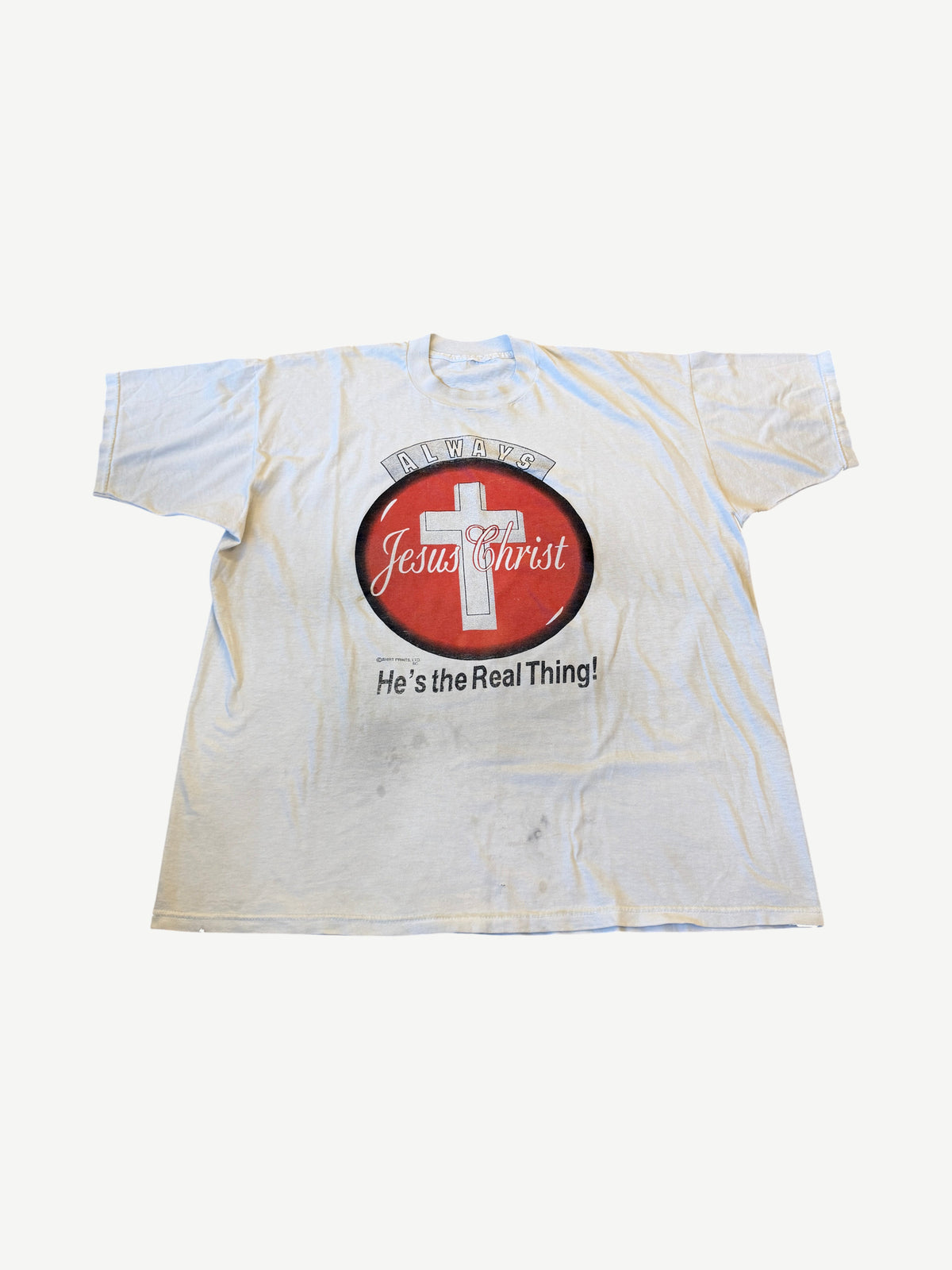 Vintage Jesus Christ Coke Always Tee