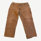 Vintage Light Tan Carhartt Double Knee Carpenter Pants
