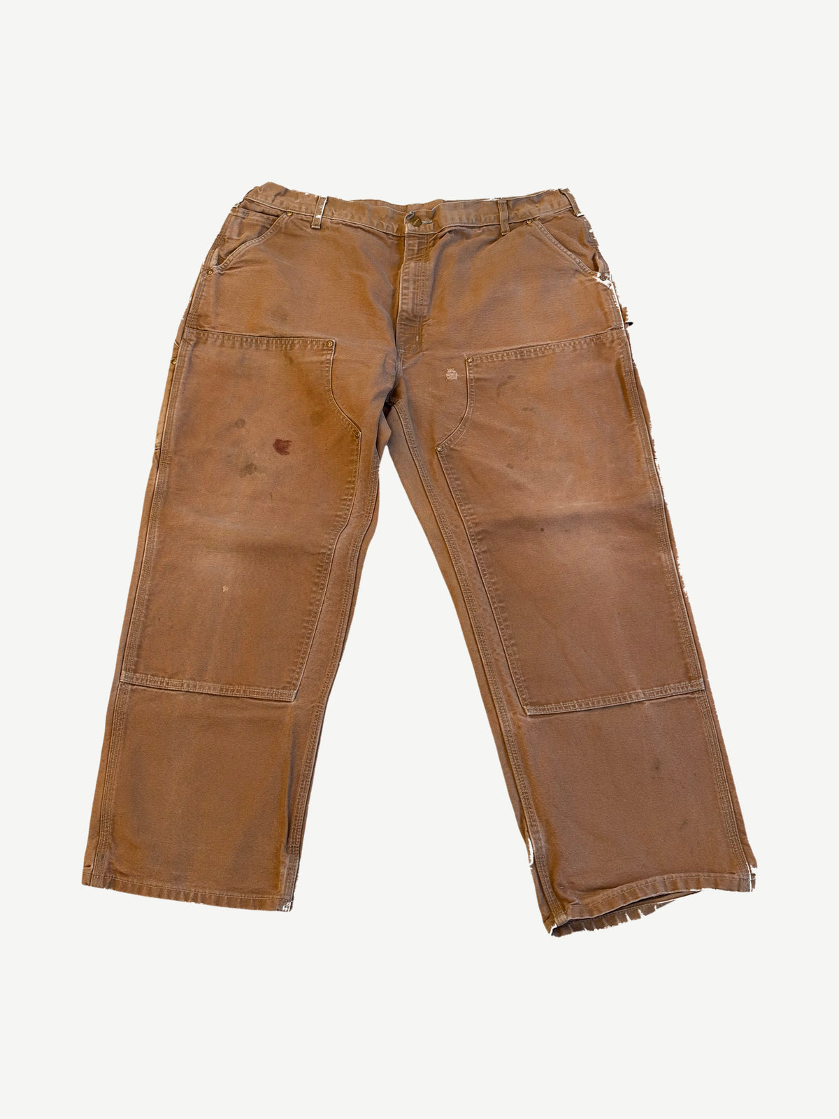 Vintage Light Tan Carhartt Double Knee Carpenter Pants