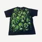 Vintage Liquid Blue Skulls Pile Tee