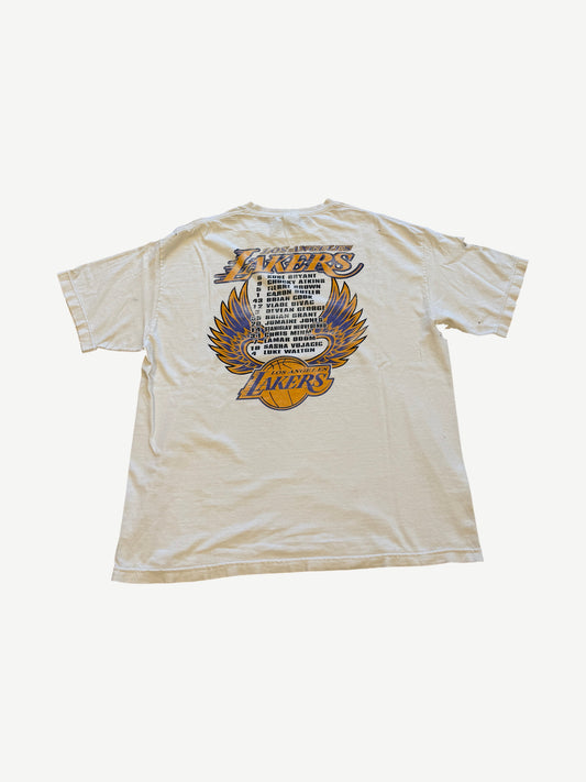 Vintage Los Angeles Lakers Chopper Logo Hardcore Fan Tee