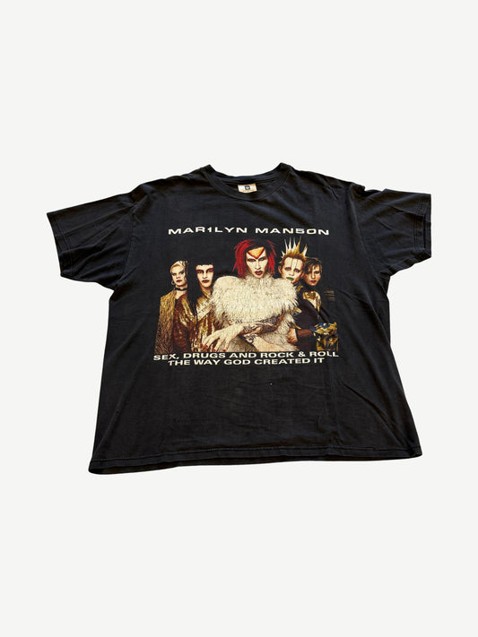 Vintage Marilyn Manson Rock Is Dead Tour Tee