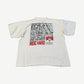 Vintage Marlboro Ride Hard white tee back with bold cowboy quote and Marlboro pack graphic
