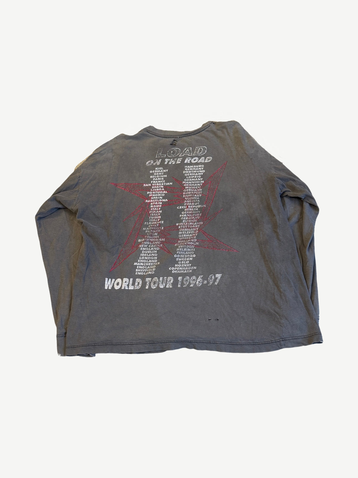 Vintage Metallica Faded Load Tour Longsleeve