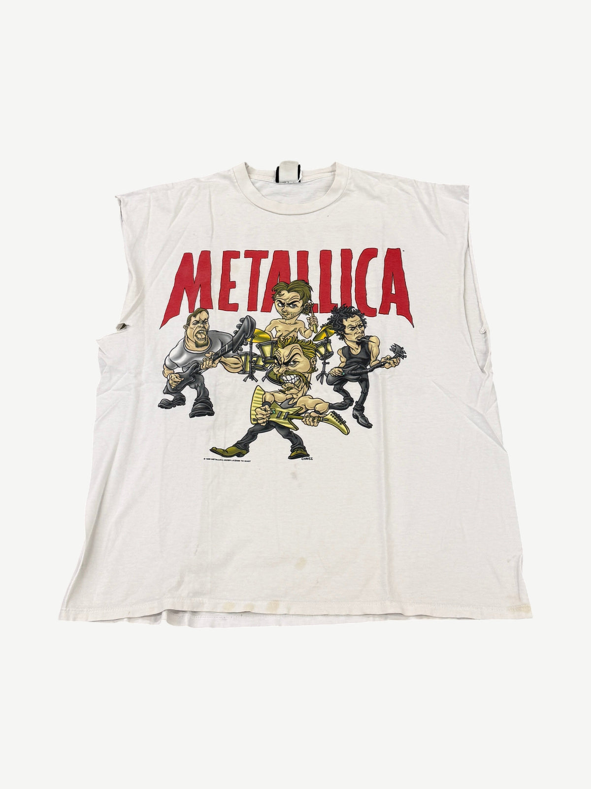 Vintage Metallica Loud Tour Cutoff Tee
