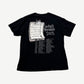 Vintage Metallica Summer Sanitarium 2003 tour tee back with inmate roster scroll and full tour date listing