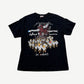 Vintage Metallica Summer Sanitarium 2003 tour tee with cartoon Inmates band lineup graphic on black cotton