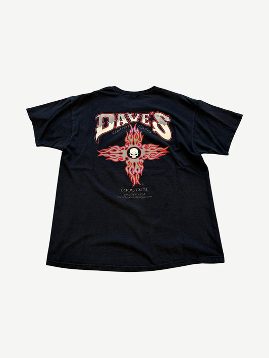 Vintage Middle Finger Dave's Tee
