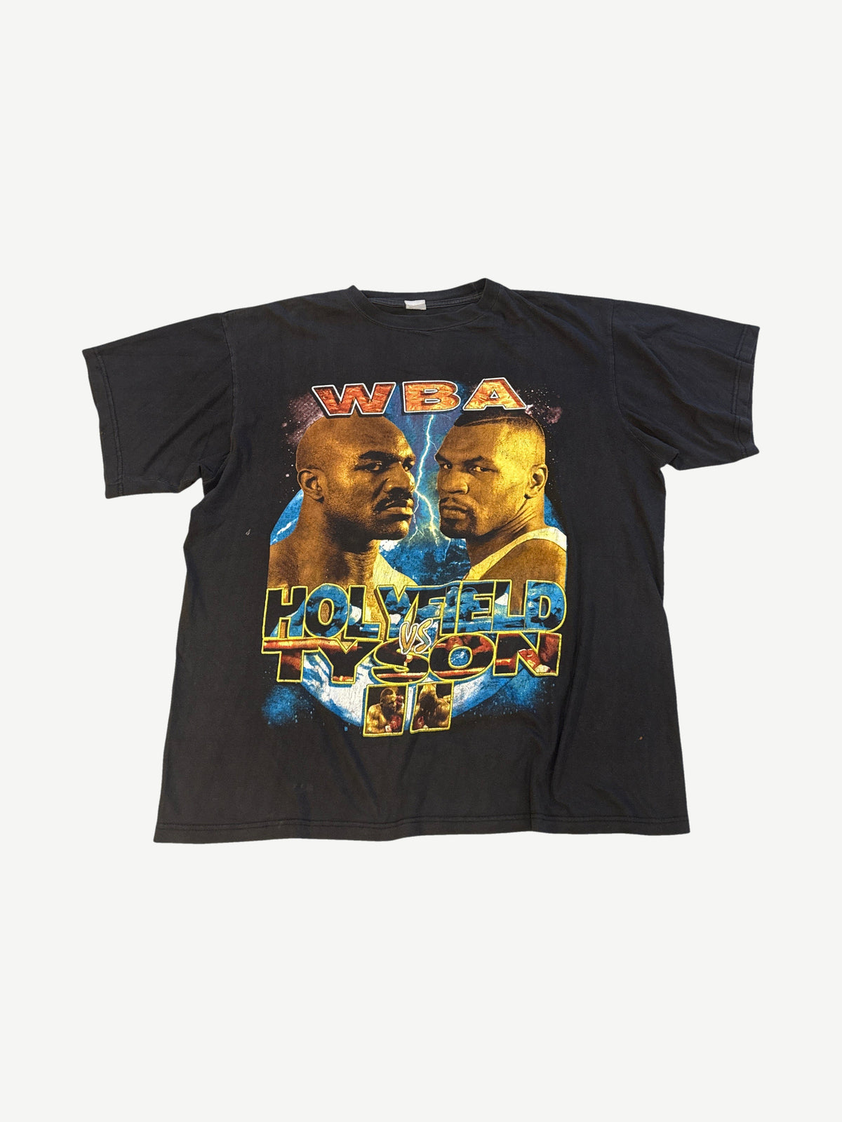 Vintage Mike Tyson Evander Holyfield II WBA Rap Tee