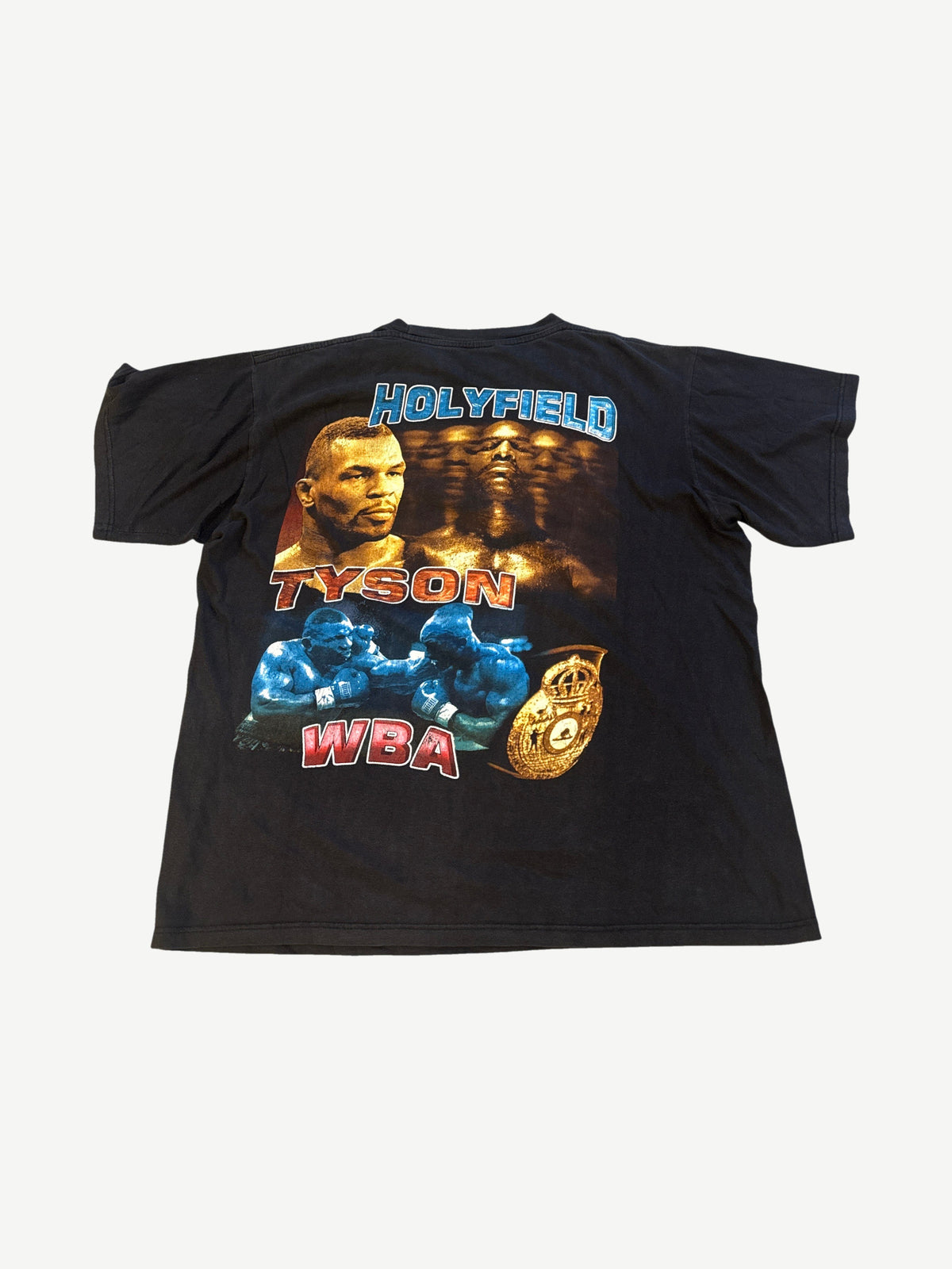 Vintage Mike Tyson Evander Holyfield II WBA Rap Tee