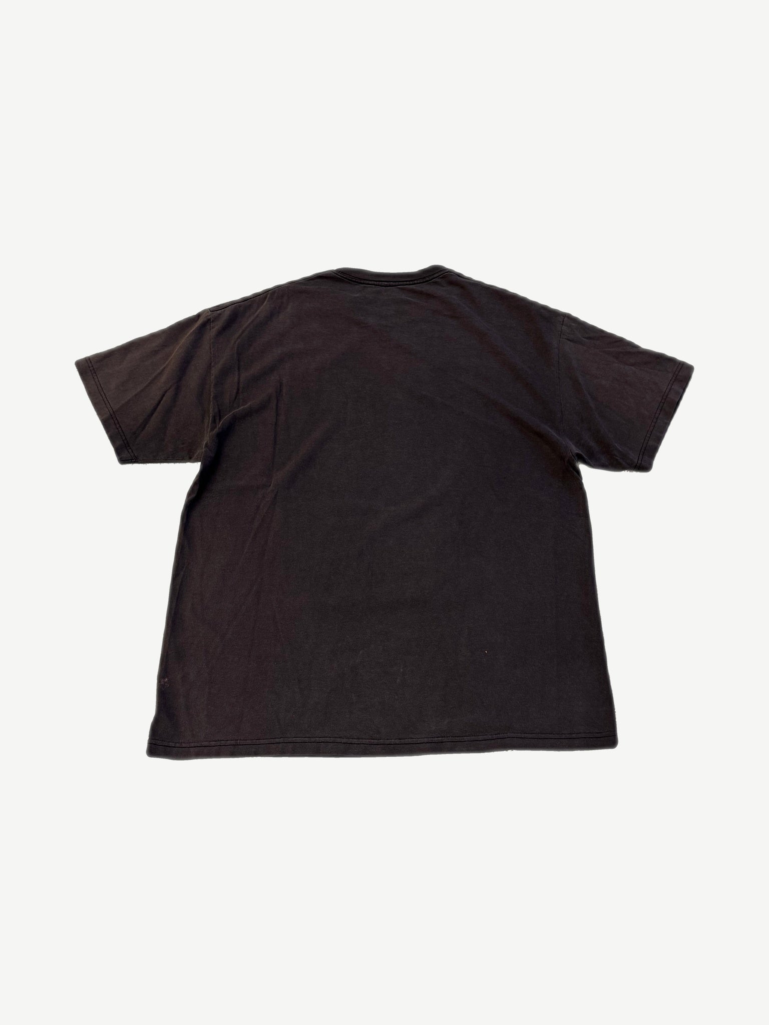 Vintage Misfits Die Die My Darling tee plain faded black back view with sun-washed worn finish