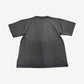 Vintage Misfits Fiend skull tee back view, blank faded black short sleeve with tonal stitching