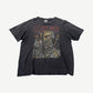 Vintage Misfits faded black band tee with Pushead Here Comes the Dead mummy skeleton graphic and red logo