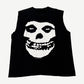 Vintage Misfits Skull Graphic Cutoff Tee