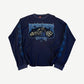 Vintage Navy West Coast Choppers Motorcycle Thermal Longsleeve