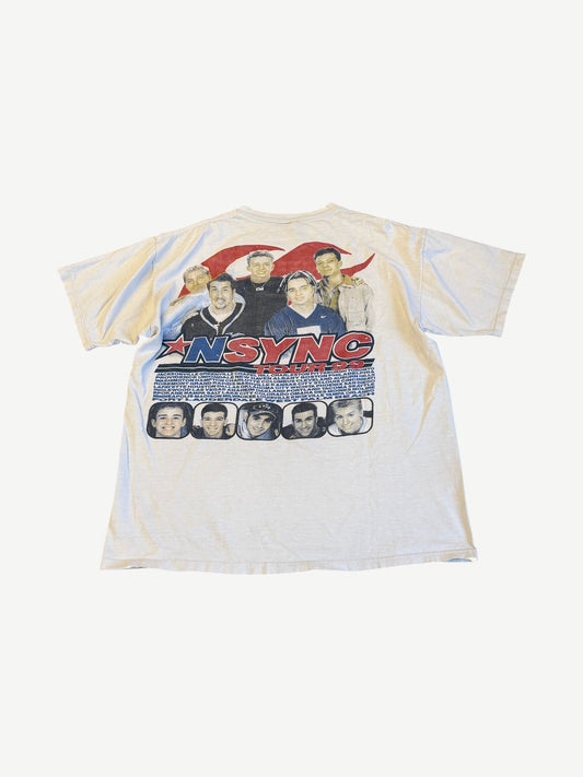 Vintage *NSYNC White Tour Tee
