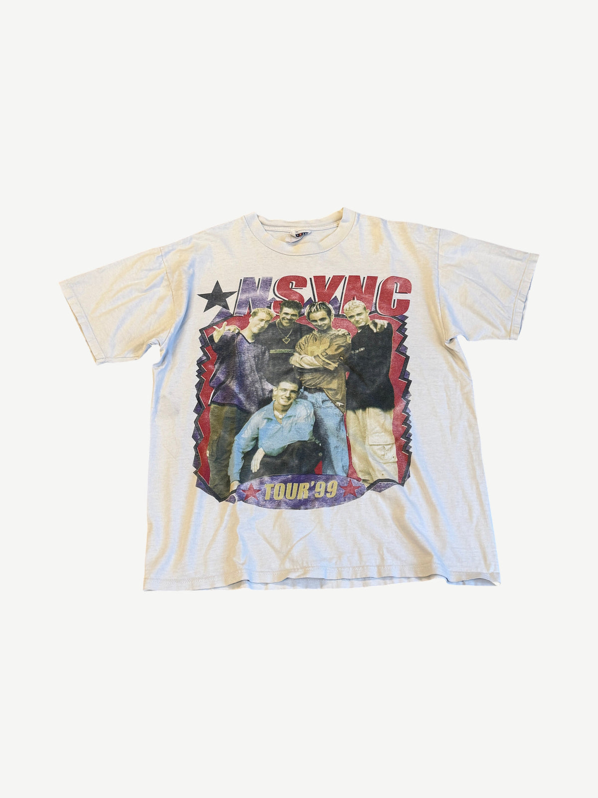 Vintage *NSYNC White Tour Tee