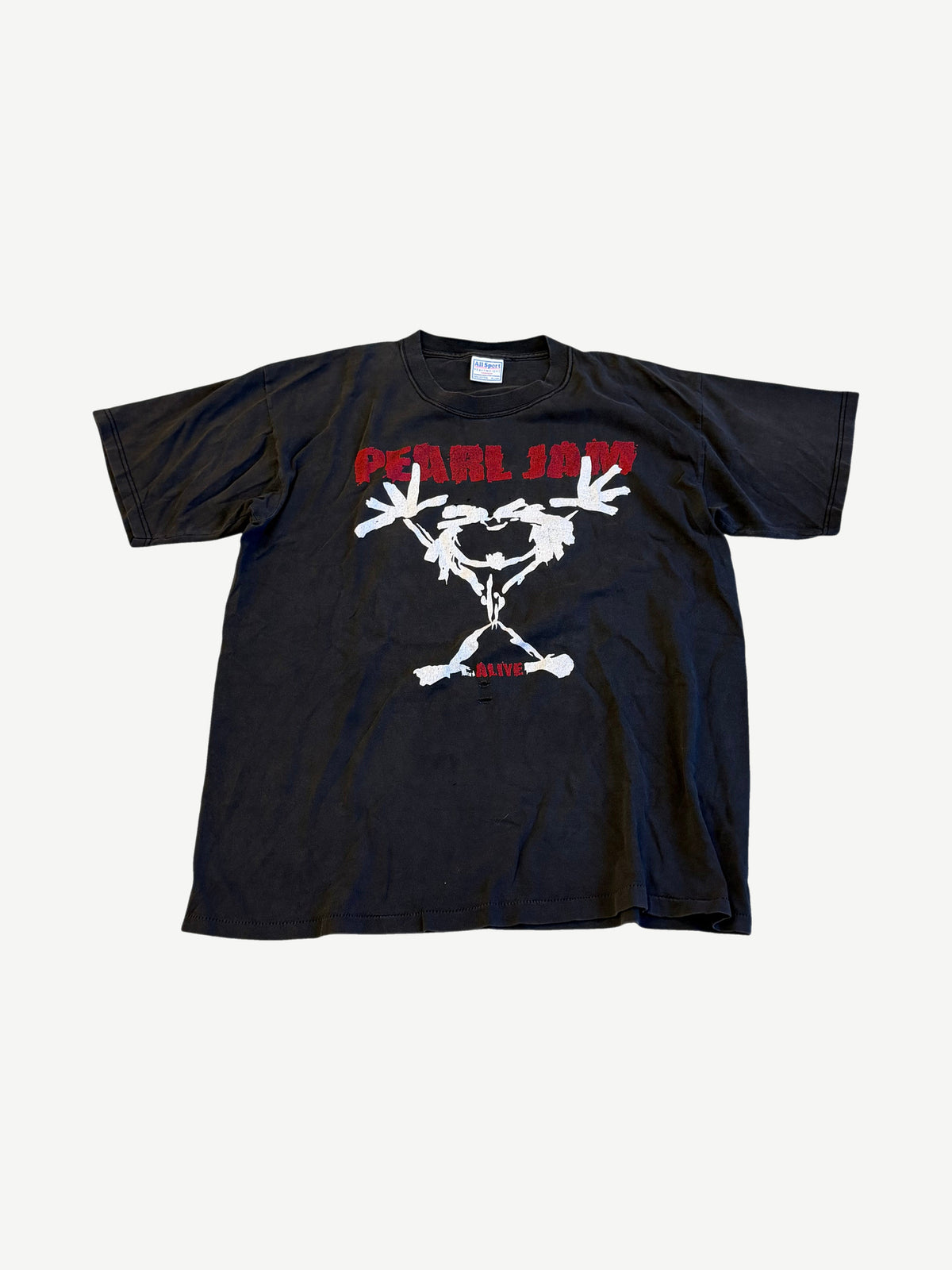 Vintage Pearl Jam Stickman Alive Tour Tee