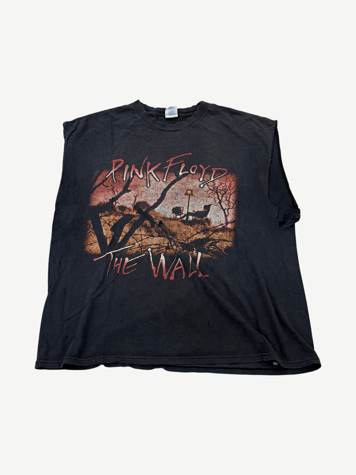 Vintage Pink Floyd The Wall Cutoff Tee