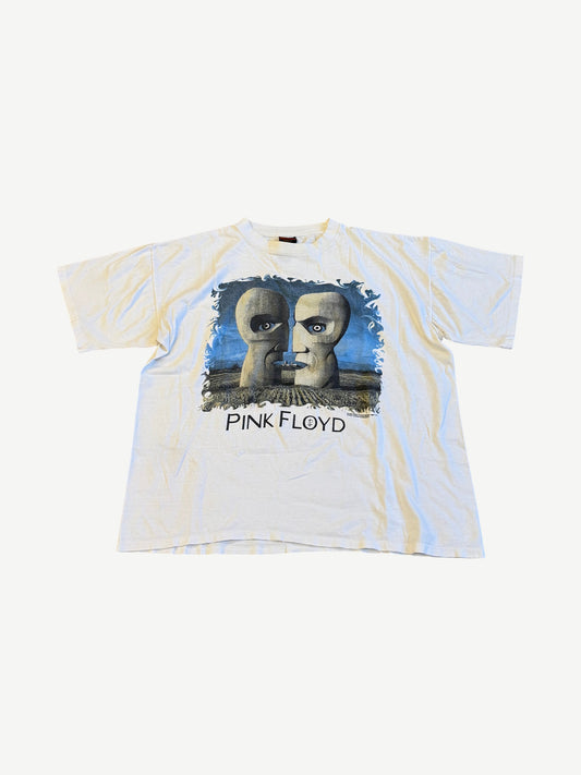 Vintage Pink Floyd White The Division Bell Tour Tee