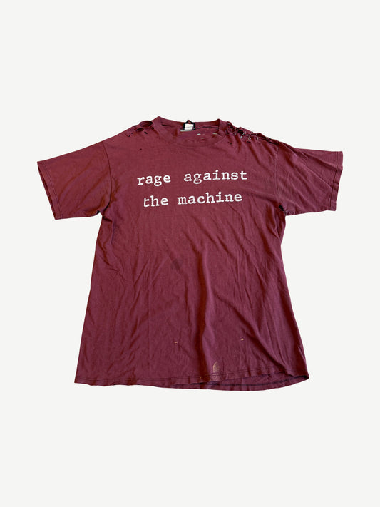 Vintage Rage Against the Machine Thrashed Logo Tee