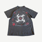Vintage Red Hot Chili Peppers Blood Sugar Sex Magik tee front with band asterisk logo on black.