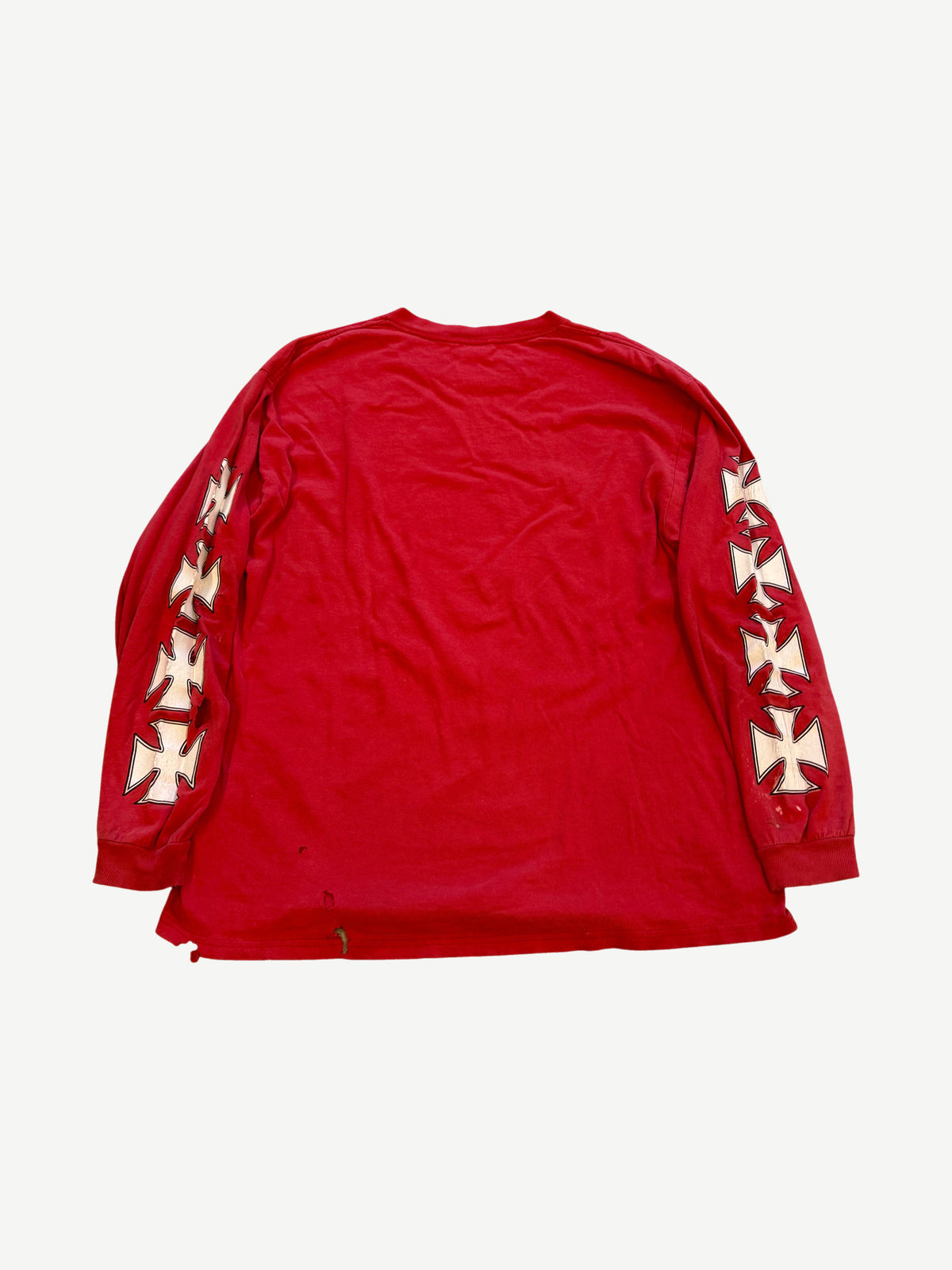 Vintage Red West Coast Choppers Til You Die Longsleeve