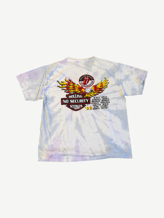 Vintage Rolling Stones Harley Davidson Tiedye Tee