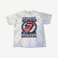 Vintage Rolling Stones Harley Davidson Tiedye Tee