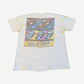 Rolling Stones Steel Wheels 1989 tour tee, back view with tongue logos and North American tour dates