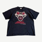 Vintage Stone Cold Steve Austin Don't Trust Anybody WWE tee in black with snarling wolf graphic