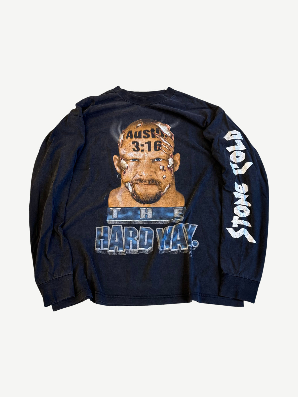 Vintage Stone Cold Steve Austin Hard Way Longsleeve