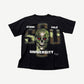Vintage Stone Cold Steve Austin black tee with Class of 3:16 university graphic and portrait print.