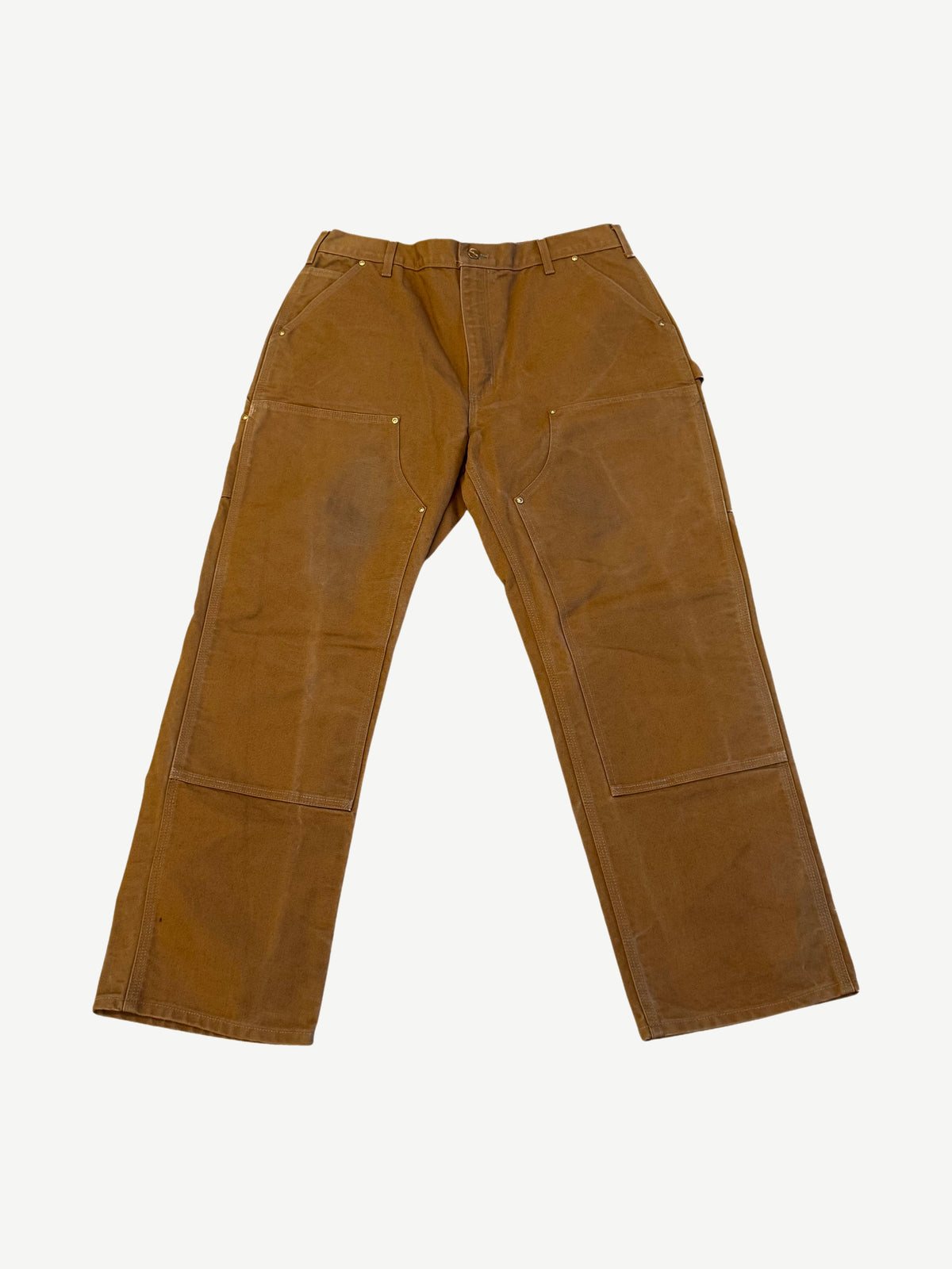 Vintage Tan Carhartt Double Knee Carpenter Pants