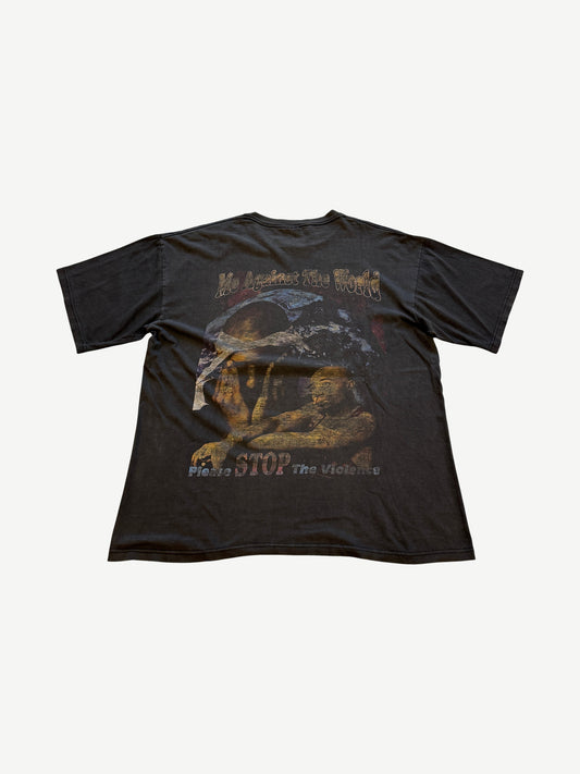 Vintage Tupac Shakur All Eyez On Me Memorial Rap Tee