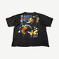 Vintage Tupac Shakur rap tee back with I Ain't Mad At Cha portrait collage and 2Pac chain graphic