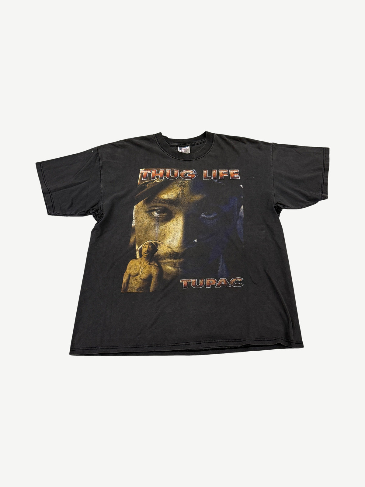 Vintage Tupac Thug Life Memorial Rap Tee