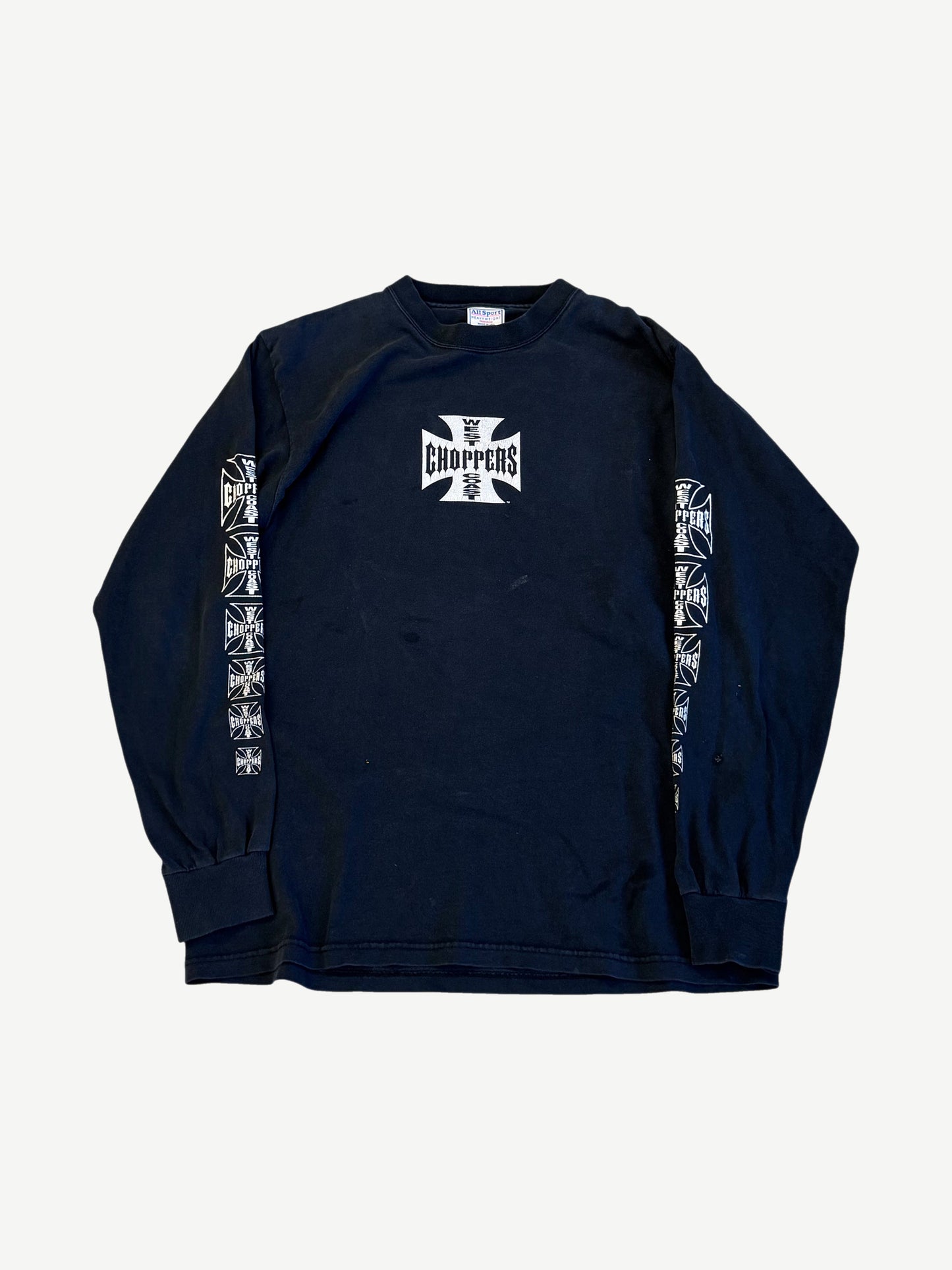 Vintage Washed Gray West Coast Choppers Longsleeve