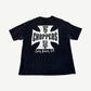 Vintage Washed Gray West Coast Choppers Tee