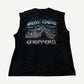 Vintage West Coast Choppers Blue Flame Motorcycle Cutoff Tee