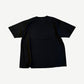Vintage West Coast Choppers Forever Flames black tee back, plain faded cotton with short sleeves.